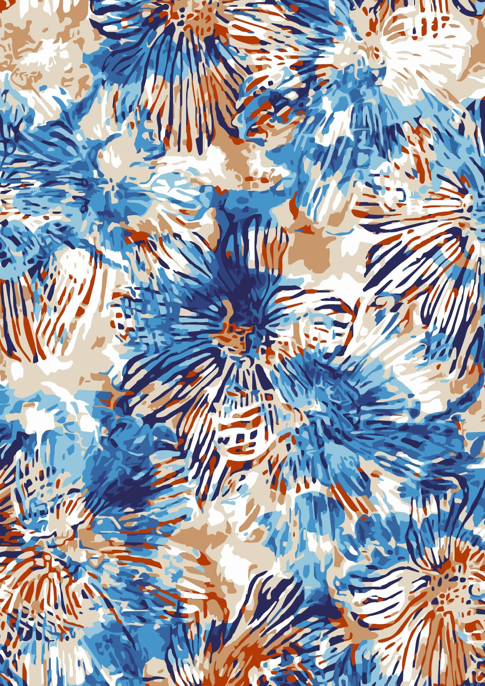 Fiery Botanical Burst - Image 6