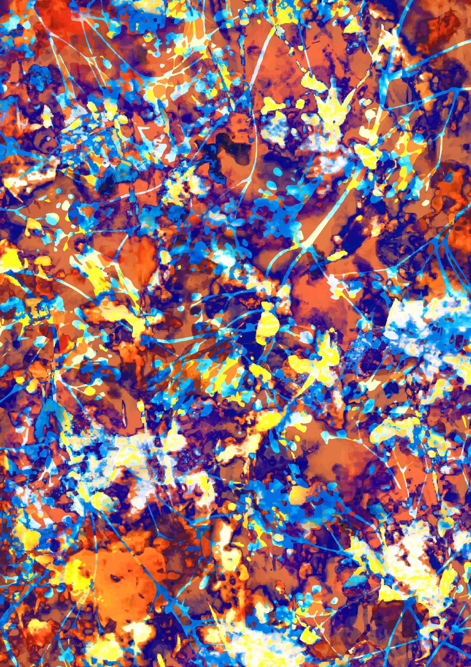 Fiery Botanical Burst - Image 5