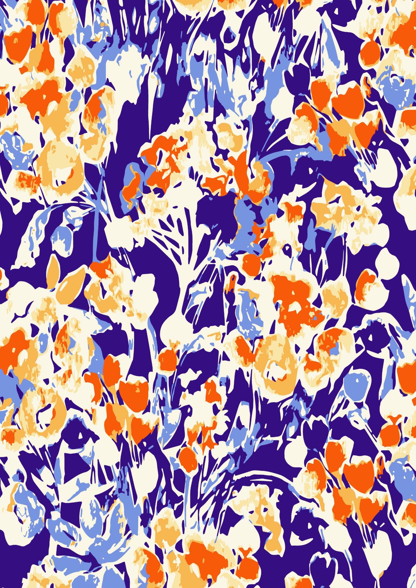 Fiery Botanical Burst - Image 3