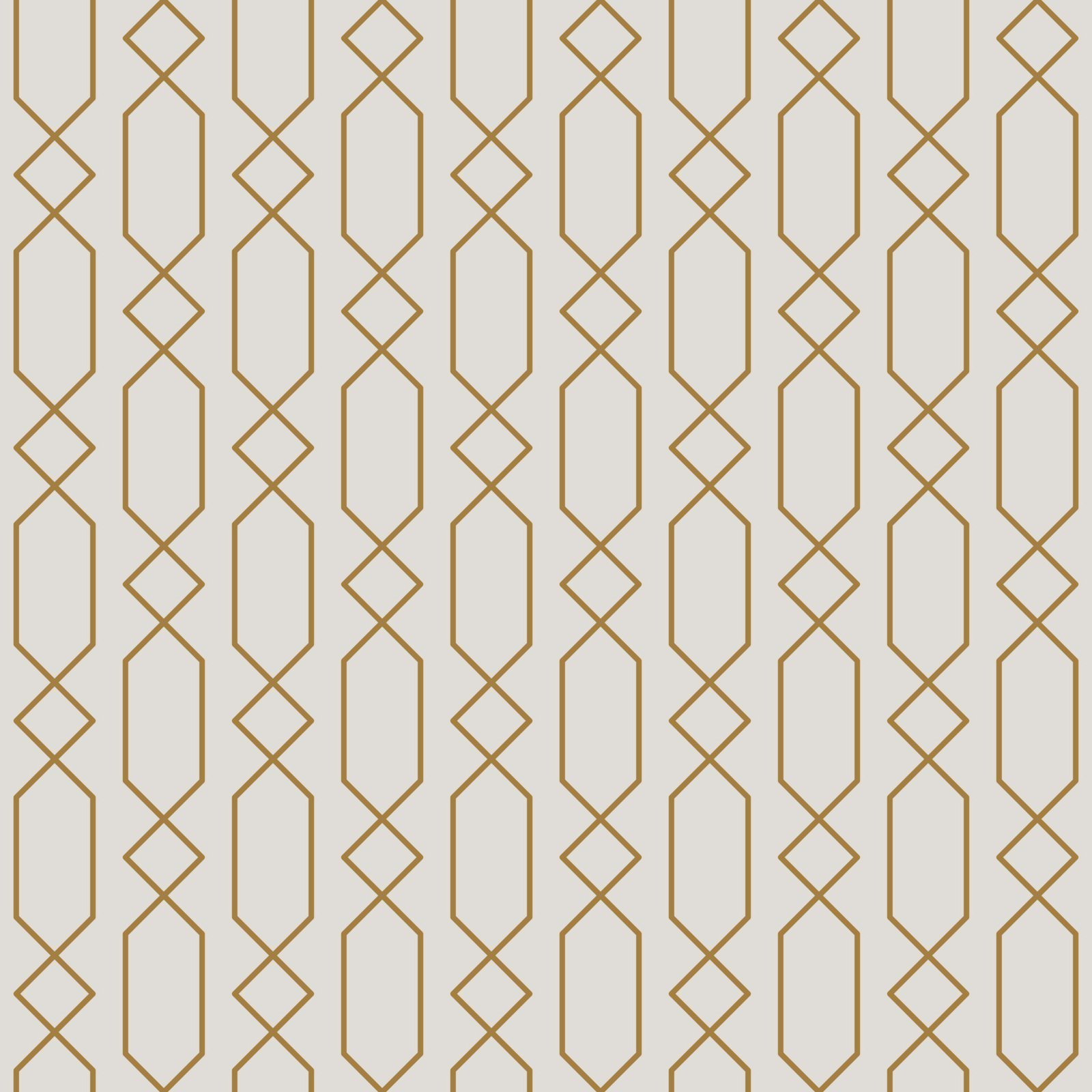 Linear Prestige – Elegant gold geometric wallpaper with art deco lattice lines on a soft neutral base for living rooms, bedrooms, offices, and luxury modern interiors – alternate view