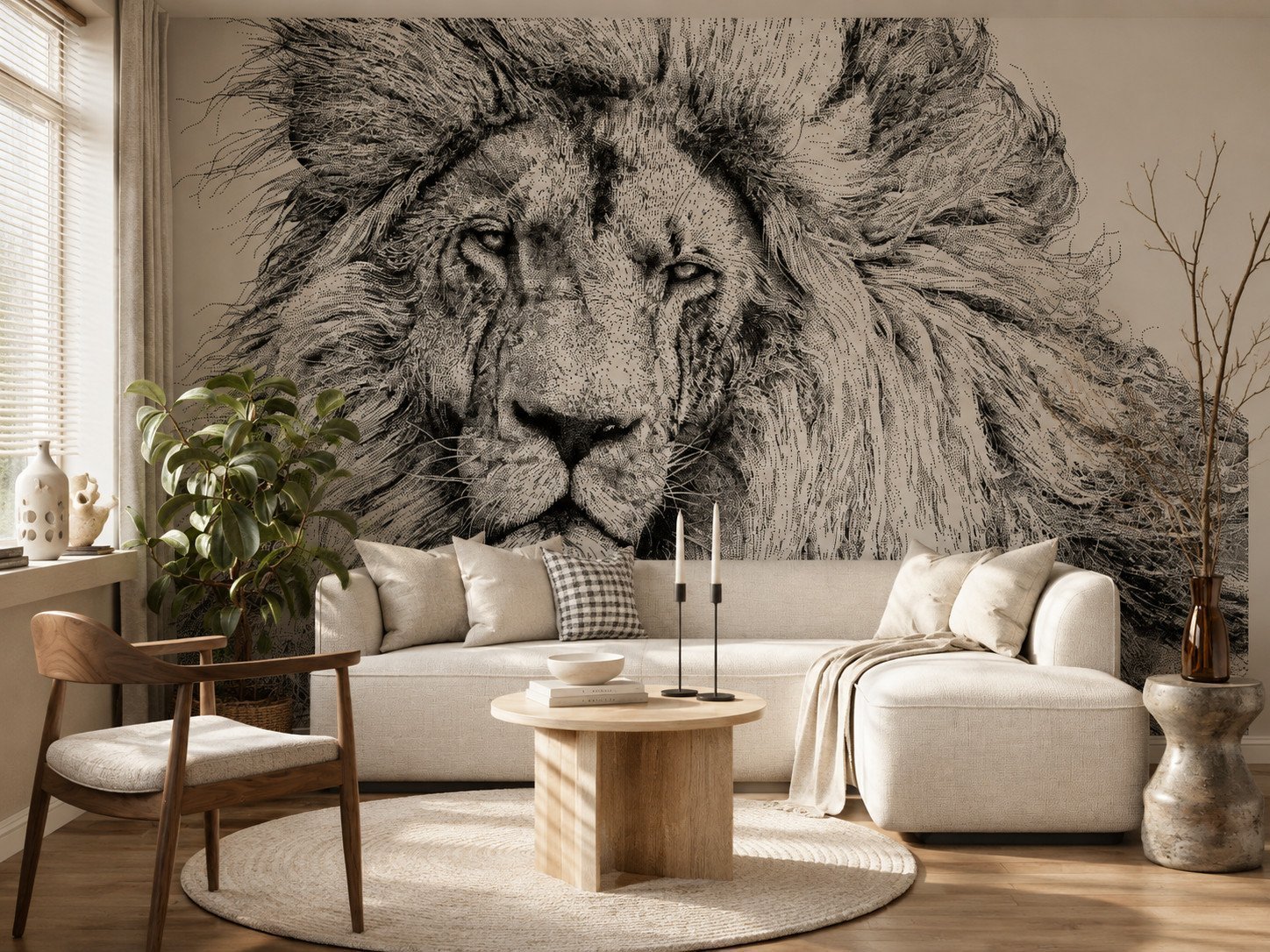 Lion Engraving - Image 3