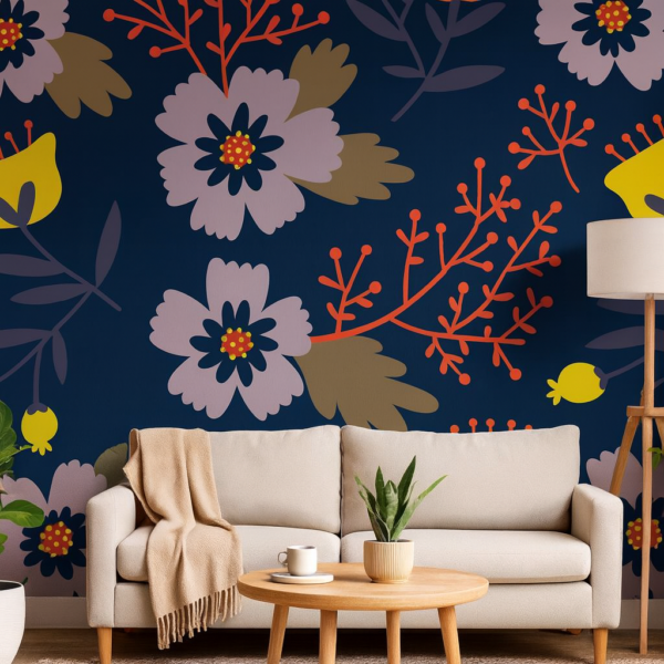Stylized flowers