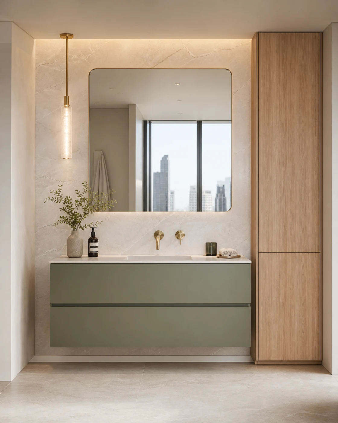 Premium interior bathroom wrapping by Luxe Decor