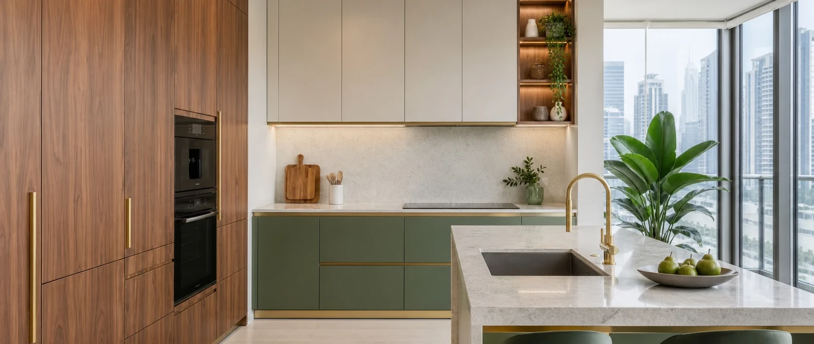 Premium kitchen wrapping by Luxe Decor