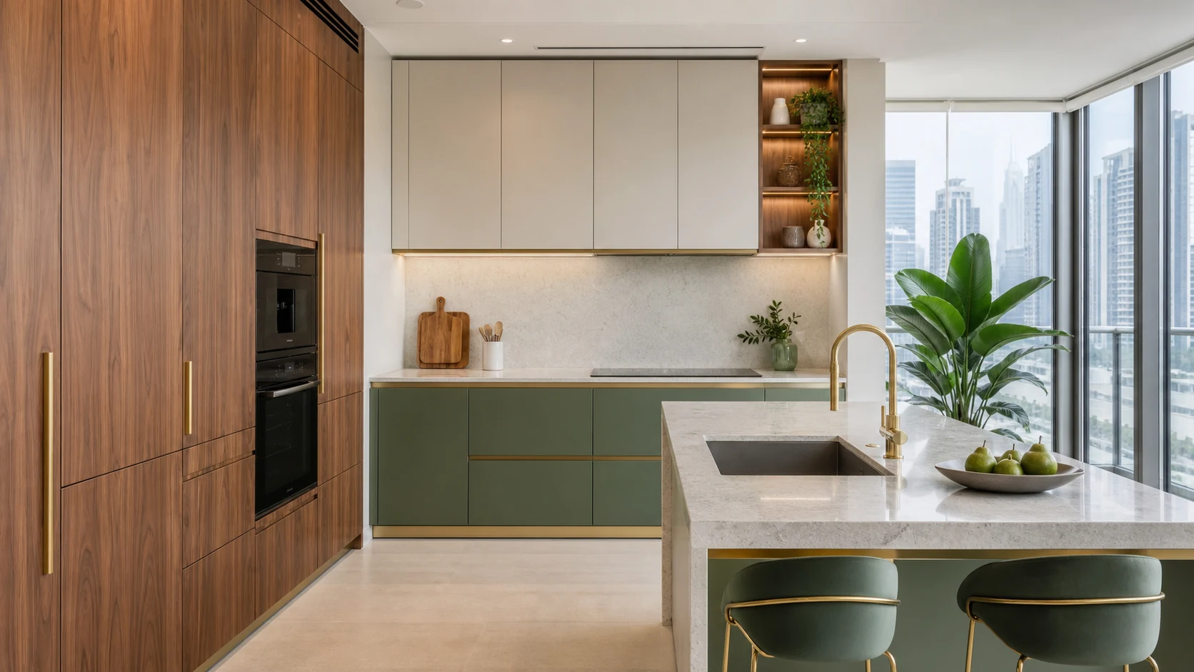 End Panels kitchen wrapping